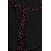 Designer Instant Hijab- Black-Maroon Designer Instant Hijab- Black-Maroon